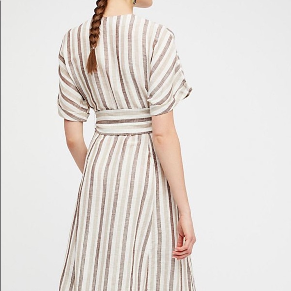 NWT Free People Monday Midi Dress. Size S - Picture 2 of 7